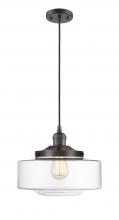 Innovations Lighting 201C-OB-G692-12 - Bridgeton - 1 Light - 12 inch - Oil Rubbed Bronze - Cord hung - Mini Pendant