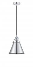 Innovations Lighting 201CSW-PC-M13-PC - Appalachian - 1 Light - 8 inch - Polished Chrome - Cord hung - Mini Pendant