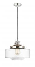 Innovations Lighting 201CSW-PN-G692-12 - Bridgeton - 1 Light - 16 inch - Polished Nickel - Cord hung - Mini Pendant