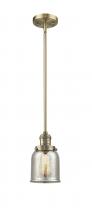 Innovations Lighting 201S-BB-G58 - Bell - 1 Light - 5 inch - Brushed Brass - Stem Hung - Mini Pendant