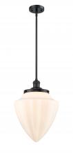 Innovations Lighting 201S-BK-G661-12 - Bullet - 1 Light - 12 inch - Matte Black - Stem Hung - Mini Pendant