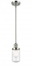 Innovations Lighting 201S-PN-G314 - Dover - 1 Light - 5 inch - Polished Nickel - Stem Hung - Mini Pendant