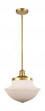 Innovations Lighting 201S-SG-G541 - Oxford - 1 Light - 12 inch - Satin Gold - Stem Hung - Mini Pendant