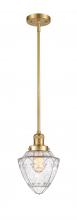 Innovations Lighting 201S-SG-G664-7 - Bullet - 1 Light - 7 inch - Satin Gold - Stem Hung - Mini Pendant