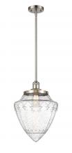 Innovations Lighting 201S-SN-G664-12 - Bullet - 1 Light - 12 inch - Brushed Satin Nickel - Stem Hung - Mini Pendant