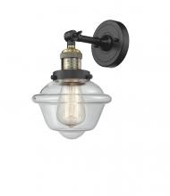 Innovations Lighting 203-BAB-G532 - Oxford - 1 Light - 8 inch - Black Antique Brass - Sconce