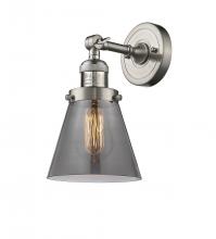 Innovations Lighting 203-SN-G63 - Cone - 1 Light - 6 inch - Brushed Satin Nickel - Sconce