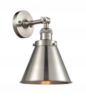 Innovations Lighting 203-SN-M13-SN - Appalachian - 1 Light - 8 inch - Brushed Satin Nickel - Sconce