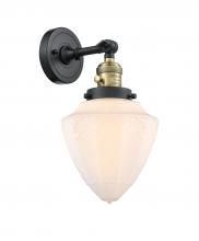 Innovations Lighting 203SW-BAB-G661-7 - Bullet - 1 Light - 7 inch - Black Antique Brass - Sconce