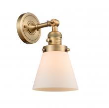 Innovations Lighting 203SW-BB-G61 - Cone - 1 Light - 6 inch - Brushed Brass - Adjustable Sconce
