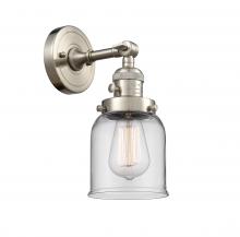 Innovations Lighting 203SW-SN-G52-LED - Bell - 1 Light - 5 inch - Brushed Satin Nickel - Sconce