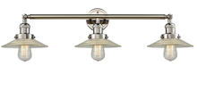 Innovations Lighting 205-PN-G2 - Halophane - 3 Light - 33 inch - Polished Nickel - Bath Vanity Light