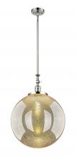 Innovations Lighting 206-PN-G208-18 - Beacon - 1 Light - 18 inch - Polished Nickel - Stem Hung - Adjustable Mini Pendant
