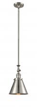 Innovations Lighting 206-SN-M13-SN - Appalachian - 1 Light - 8 inch - Brushed Satin Nickel - Stem Hung - Mini Pendant