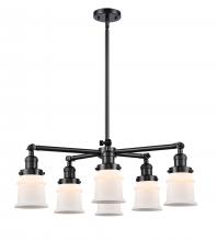 Innovations Lighting 207-6CR-OB-G181S - Small Canton 6 Light Chandelier