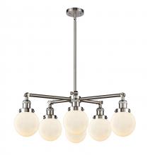 Innovations Lighting 207-6CR-SN-G201-6 - Beacon Chandelier