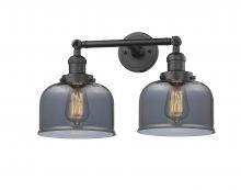 Innovations Lighting 208-OB-G73 - Bell - 2 Light - 19 inch - Oil Rubbed Bronze - Bath Vanity Light