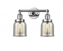 Innovations Lighting 208-PC-G58 - Bell - 2 Light - 15 inch - Polished Chrome - Bath Vanity Light