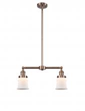 Innovations Lighting 209-AC-G181S - Canton - 2 Light - 21 inch - Antique Copper - Stem Hung - Island Light