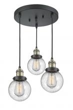 Innovations Lighting 211/3-BAB-G204-6 - Beacon Multi-Pendant