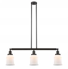 Innovations Lighting 213-OB-G181 - Canton - 3 Light - 39 inch - Oil Rubbed Bronze - Stem Hung - Island Light