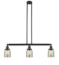 Innovations Lighting 213-OB-G58 - Bell - 3 Light - 38 inch - Oil Rubbed Bronze - Stem Hung - Island Light