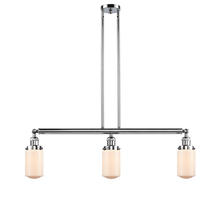 Innovations Lighting 213-PC-G311 - Dover - 3 Light - 37 inch - Polished Chrome - Stem Hung - Island Light