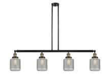 Innovations Lighting 214-BAB-G262 - Stanton - 4 Light - 51 inch - Black Antique Brass - Stem Hung - Adjustable Island Light
