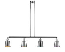 Innovations Lighting 214-PC-M9-PC - Addison - 4 Light - 50 inch - Polished Chrome - Stem Hung - Island Light