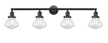 Innovations Lighting 215-BK-G324 - Olean - 4 Light - 43 inch - Matte Black - Bath Vanity Light