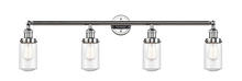 Innovations Lighting 215-PC-G314 - Dover - 4 Light - 43 inch - Polished Chrome - Bath Vanity Light