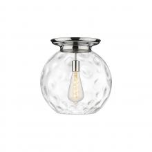 Innovations Lighting 221-1F-PC-G1215-16 - Athens Water Glass - 1 Light - 16 inch - Polished Chrome - Flush Mount