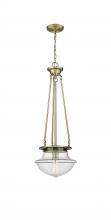 Innovations Lighting 221-1P-AB-G542 - Oxford - 1 Light - 12 inch - Antique Brass - Pendant