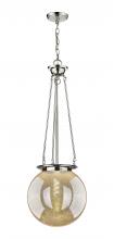 Innovations Lighting 221-1P-PN-G208-14 - Beacon - 1 Light - 14 inch - Polished Nickel - Chain Hung - Pendant