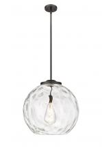 Innovations Lighting 221-1S-OB-G1215-18 - Athens Water Glass - 1 Light - 18 inch - Oil Rubbed Bronze - Cord hung - Pendant