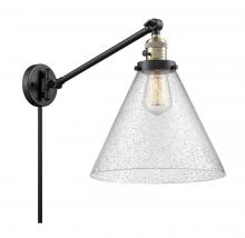 Innovations Lighting 237-BAB-G44-L - Cone - 1 Light - 12 inch - Black Antique Brass - Swing Arm