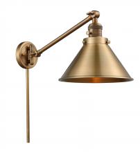 Innovations Lighting 237-BB-M10-BB - Briarcliff - 1 Light - 10 inch - Brushed Brass - Swing Arm