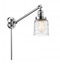 Innovations Lighting 237-PC-G513 - Bell - 1 Light - 8 inch - Polished Chrome - Swing Arm