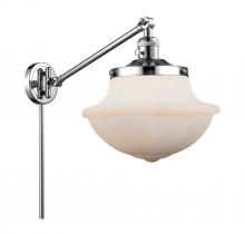 Innovations Lighting 237-PC-G541 - Oxford - 1 Light - 12 inch - Polished Chrome - Swing Arm