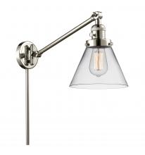 Innovations Lighting 237-PN-G42 - Cone - 1 Light - 8 inch - Polished Nickel - Swing Arm