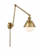 Innovations Lighting 238-BB-HFS-61-BB - Hampden - 1 Light - 7 inch - Brushed Brass - Swing Arm