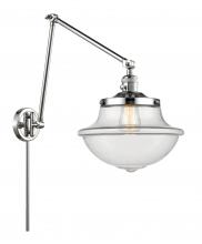 Innovations Lighting 238-PC-G542 - Oxford - 1 Light - 12 inch - Polished Chrome - Swing Arm