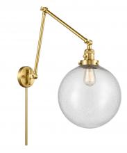 Innovations Lighting 238-SG-G204-12 - Beacon - 1 Light - 12 inch - Satin Gold - Swing Arm