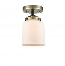 Innovations Lighting 284-1C-BAB-G51 - Bell - 1 Light - 5 inch - Black Antique Brass - Semi-Flush Mount