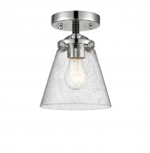 Innovations Lighting 284-1C-BPN-G64 - Cone - 1 Light - 6 inch - Black Polished Nickel - Semi-Flush Mount