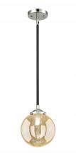 Innovations Lighting 284-1S-BPN-G208-8 - Beacon - 1 Light - 8 inch - Black Polished Nickel - Stem hung - Mini Pendant