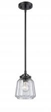 Innovations Lighting 284-1S-OB-G142-LED - Chatham - 1 Light - 7 inch - Oil Rubbed Bronze - Cord hung - Mini Pendant