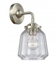 Innovations Lighting 284-1W-SN-G142-LED - Chatham - 1 Light - 7 inch - Brushed Satin Nickel - Sconce