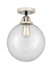 Innovations Lighting 288-1C-BPN-G202-10 - Beacon - 1 Light - 10 inch - Black Polished Nickel - Semi-Flush Mount