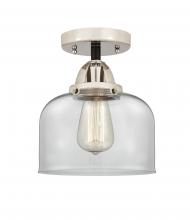 Innovations Lighting 288-1C-BPN-G72 - Bell - 1 Light - 8 inch - Black Polished Nickel - Semi-Flush Mount